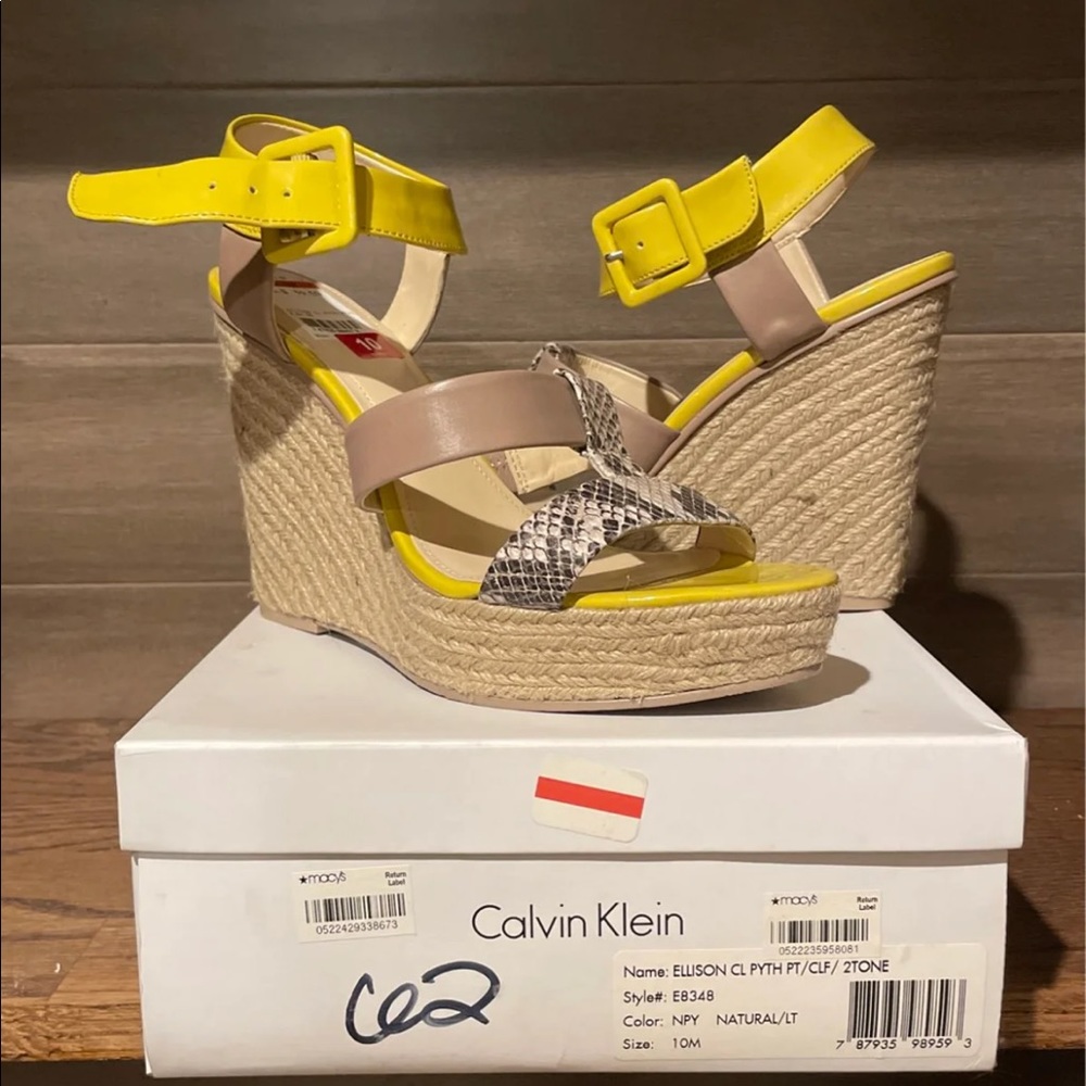 Calvin Klein Wedges (NWT)